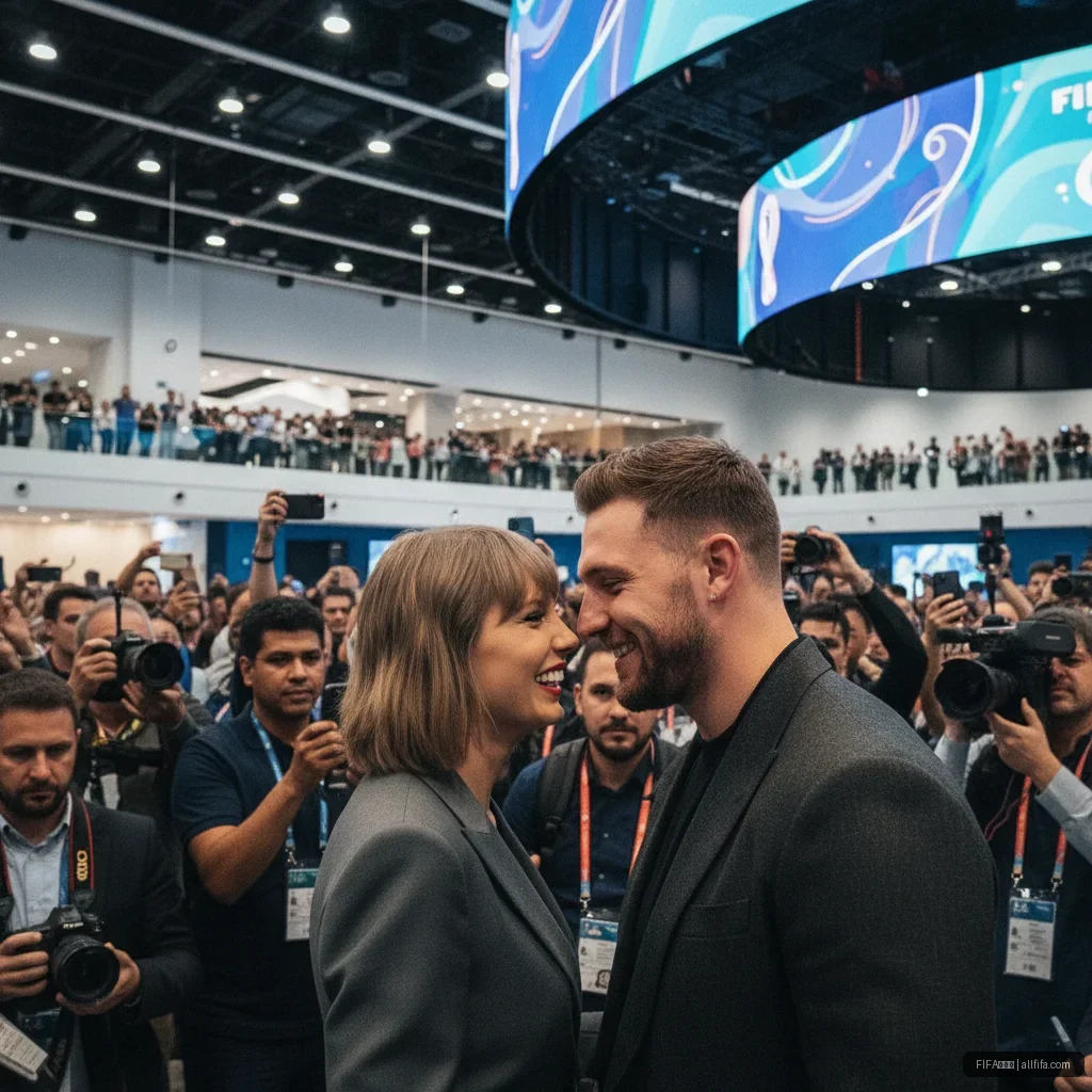 FIFA世界杯 - 泰勒·斯威夫特与NFL巨星甜蜜互动引发跨界热议 配图1